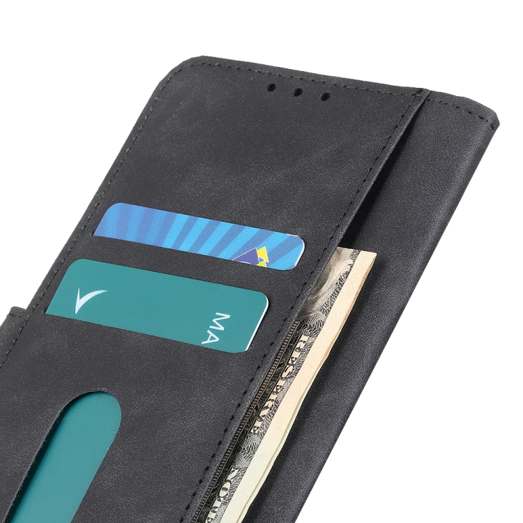 For Huawei Honor 60 KHAZNEH Retro Texture Horizontal Flip Leather Phone Case(Black) - 5