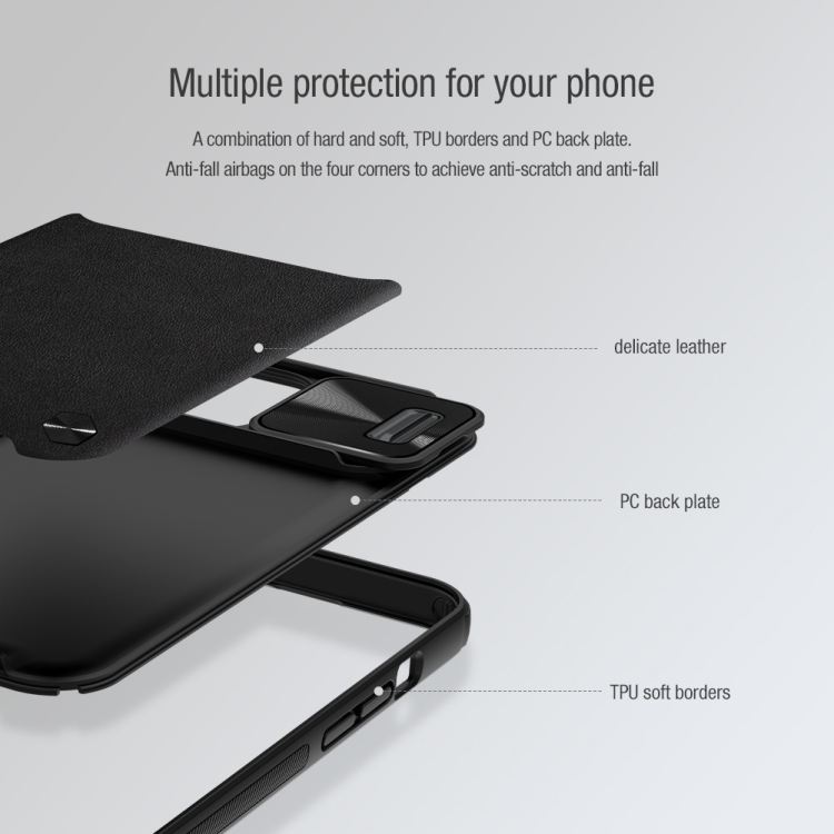 NILLKIN Suyi PC + TPU Phone Case For iPhone 13 Pro(Black) - 3