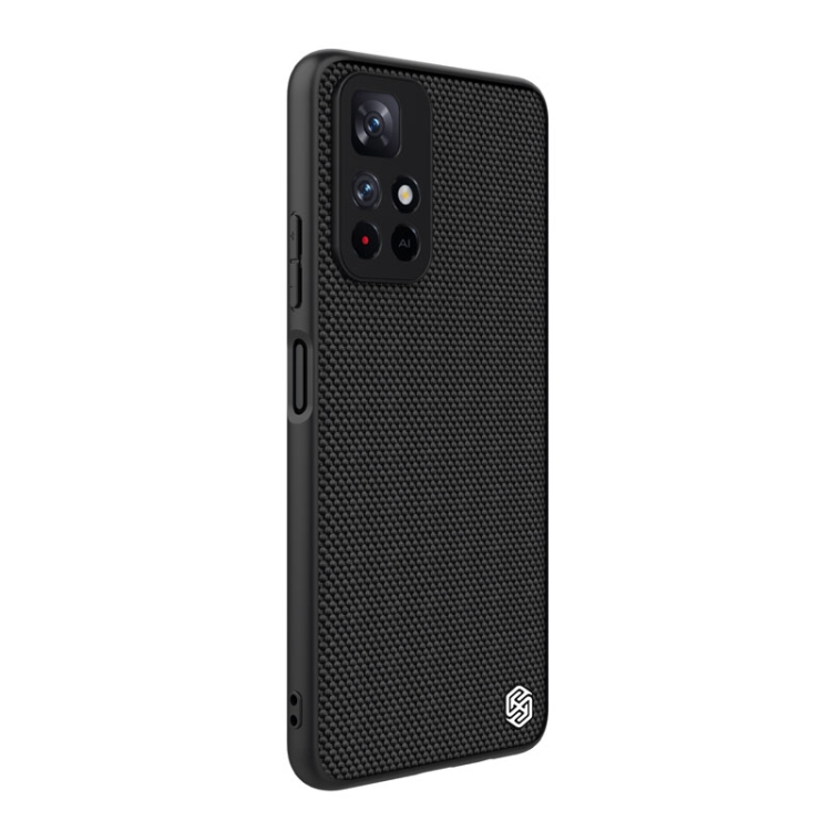 For Xiaomi Redmi Note 11 / 11T / Poco M4 Pro 5G NILLKIN 3D Textured Nylon Fiber TPU Phone Case(Black) - 2