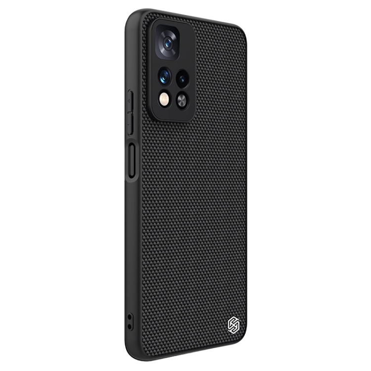 For Xiaomi Redmi Note 11 Pro / 11 Pro+ NILLKIN 3D Textured Nylon Fiber TPU Phone Case(Black) - 2