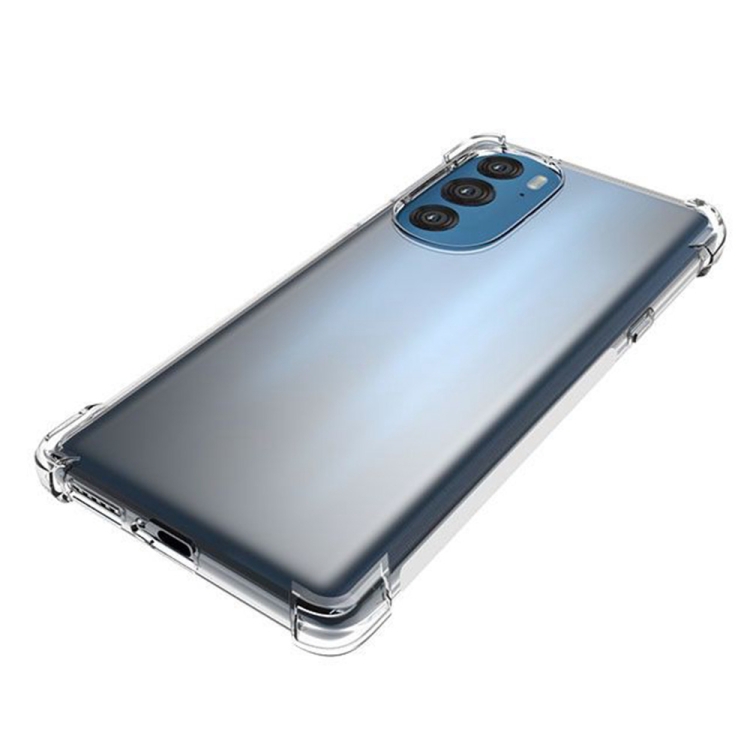 For Motorola Moto Edge X30 Shockproof Non-slip Thickening TPU Phone Case(Transparent) - 3