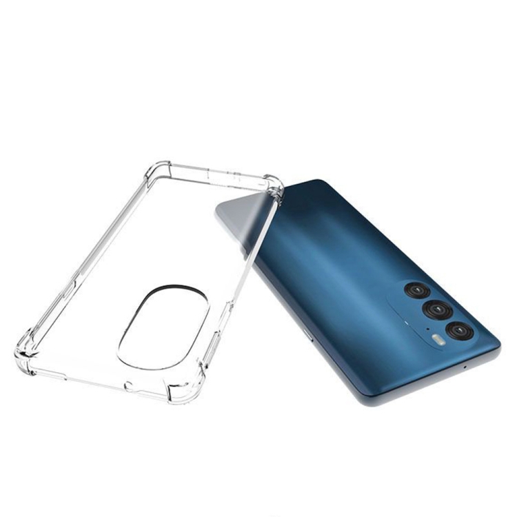 For Motorola Moto Edge X30 Shockproof Non-slip Thickening TPU Phone Case(Transparent) - 4
