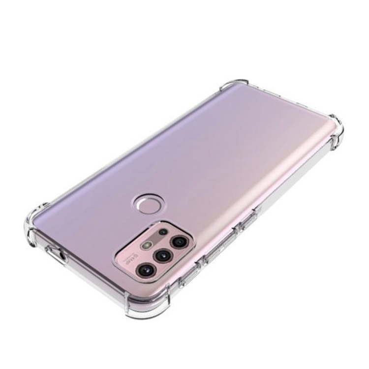 For Motorola Moto G30 / G10 Shockproof Non-slip Thickening TPU Phone Case(Transparent) - 3