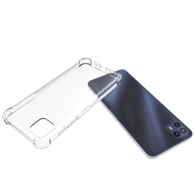 For Motorola Moto G50 5G Shockproof Non-slip Thickening TPU Phone Case(Transparent) - 4