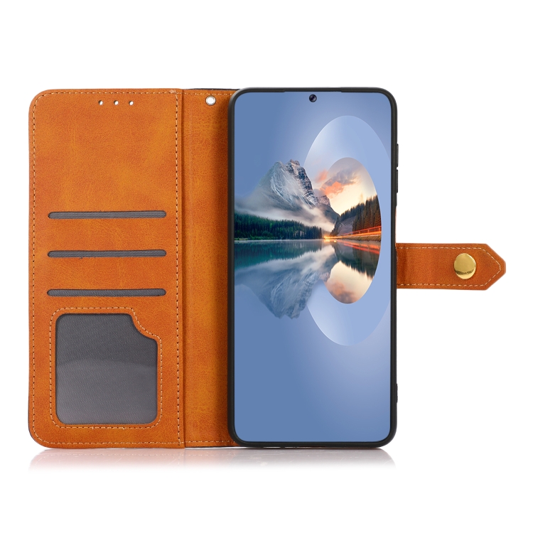 For Google Pixel 6a KHAZNEH Dual-color Cowhide Texture Horizontal Flip Leather Phone Case(Black) - 4