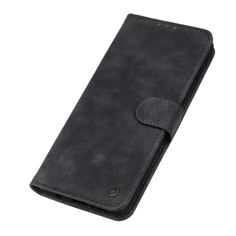 For OPPO Reno7 5G Antelope Texture Magnetic Buckle Leather Phone Case(Black) - 3