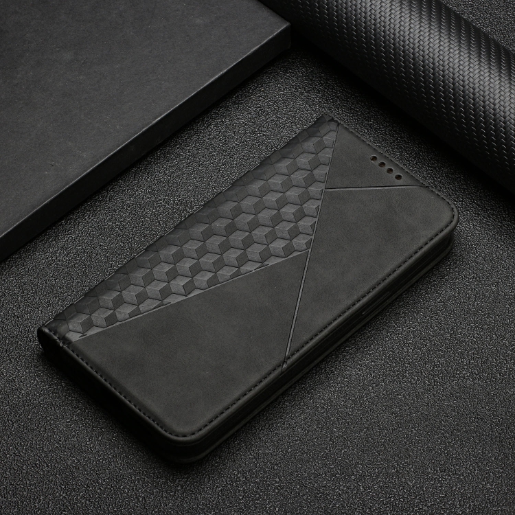 For Xiaomi Redmi Note 11 Skin Feel Magnetic Leather Phone Case(Black) - 1