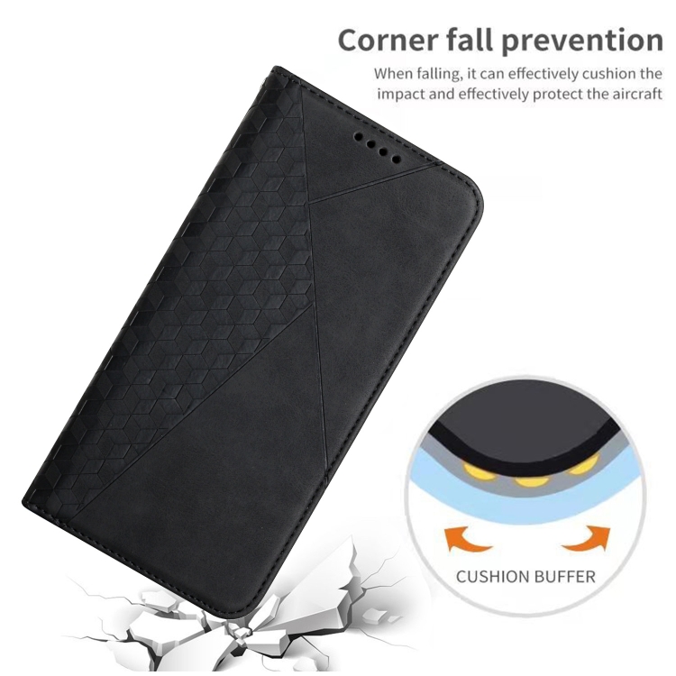 For Xiaomi Redmi Note 11 Skin Feel Magnetic Leather Phone Case(Black) - 4
