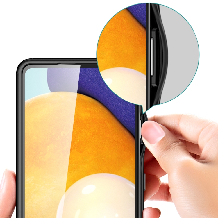 For Samsung Galaxy A33 5G Four-corner Shockproof TPU + PC Phone Case(Black) - 5
