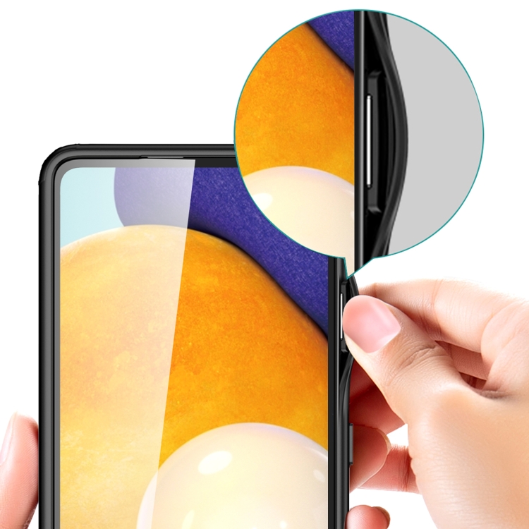 For Samsung Galaxy A53 5G Four-corner Shockproof TPU + PC Phone Case(Black) - 5