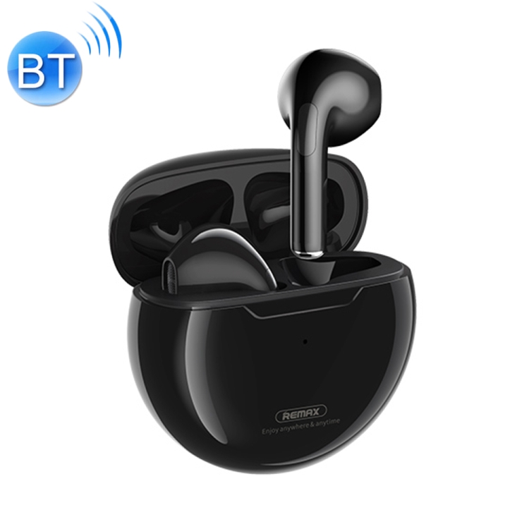 REMAX TWS-50i True Wireless Stereo Bluetooth Earphone(Black) - 1