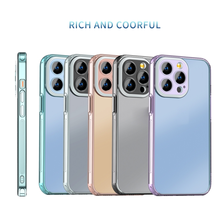 Dual-color Airbag Phone Case For iPhone 11 Pro(Blue) - B1
