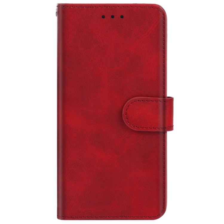 Leather Phone Case For vivo V23 Pro(Red) - 1
