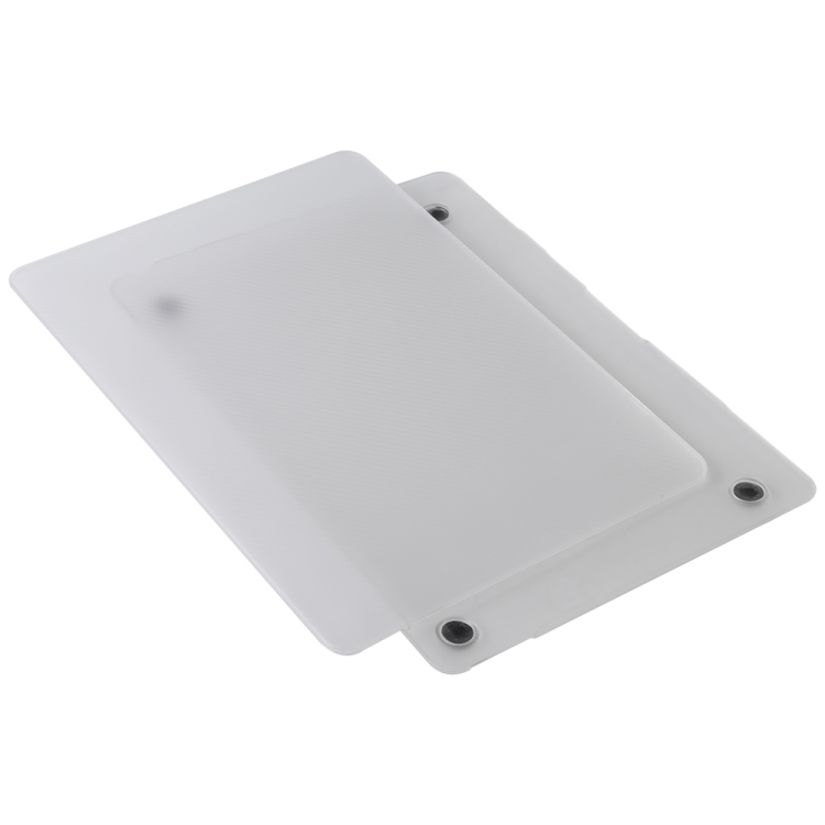 Laptop Carbon Fiber Plastic Honeycomb Protective Case For MacBook Air 13.3 inch A1369 / A1466(Transparent) - 3