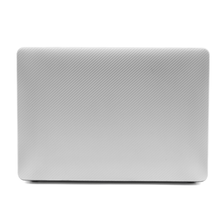 Laptop Carbon Fiber Plastic Honeycomb Protective Case For MacBook Air 13.3 inch A1932 / A2179 / A2337(Transparent) - 1