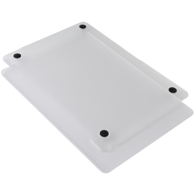 Laptop Carbon Fiber Plastic Honeycomb Protective Case For MacBook Air 13.3 inch A1932 / A2179 / A2337(Transparent) - 4