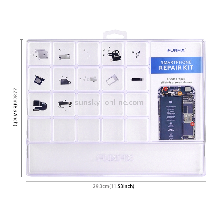 Repair-Kits JF-8163 7 in 1 Battery Repair Tool Set for iPhone 6s Plus