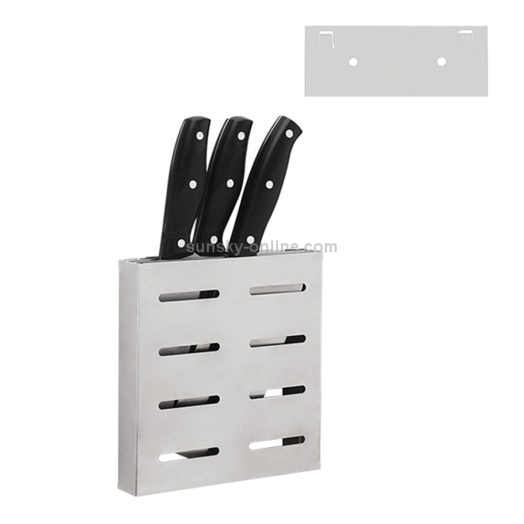 Sunsky 304 Stainless Steel Wall Mounted Kitchen Rack Hanging