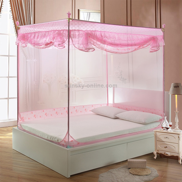 Sunsky Square Ceiling Zipper Mosquito Net Encryption Zipper