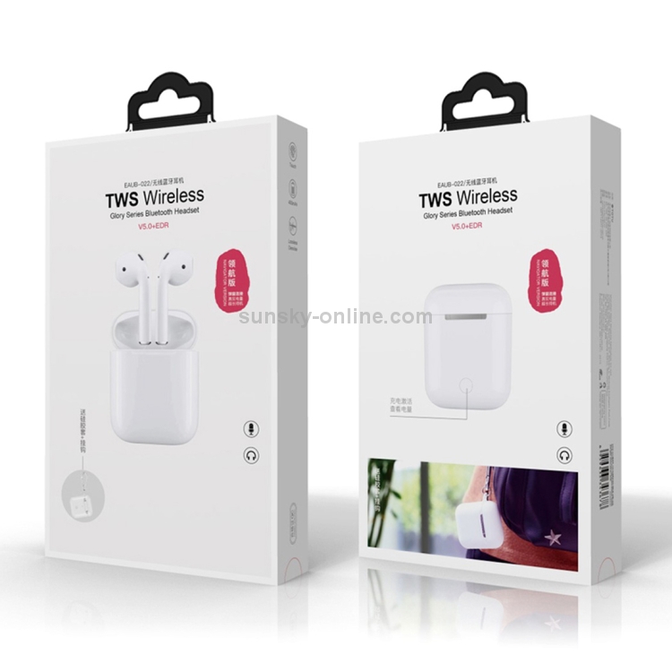 totulife bluetooth wireless headset tws ll white