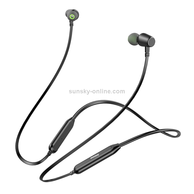 Hanging Neck Wireless Bluetooth Sport Earphones Halter Sweatproof Multi-Function Three-Button Earbud Running Headset