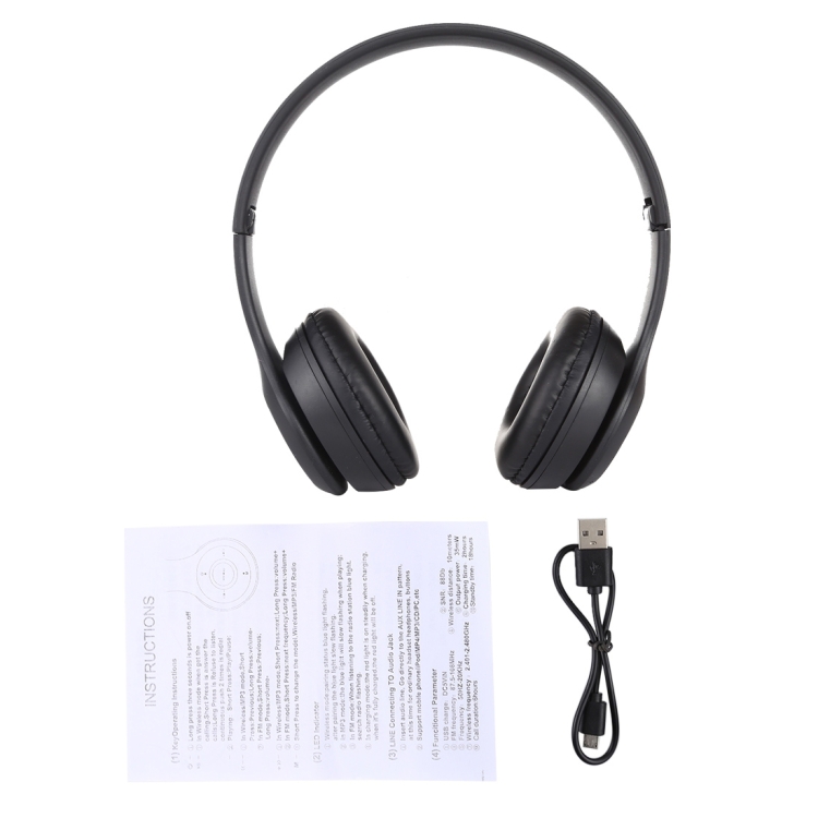 wireless headset with audio jack