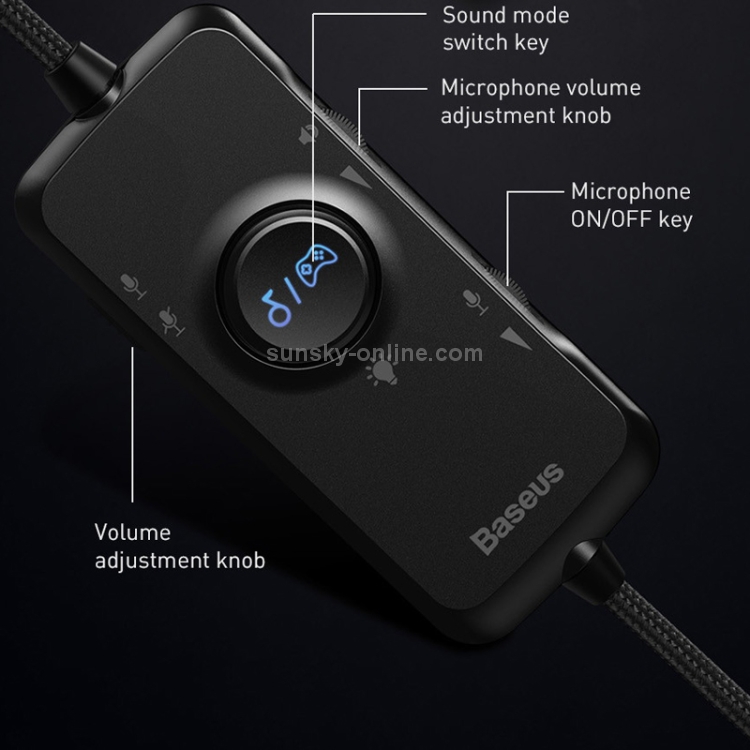baseus d05 gaming headphone
