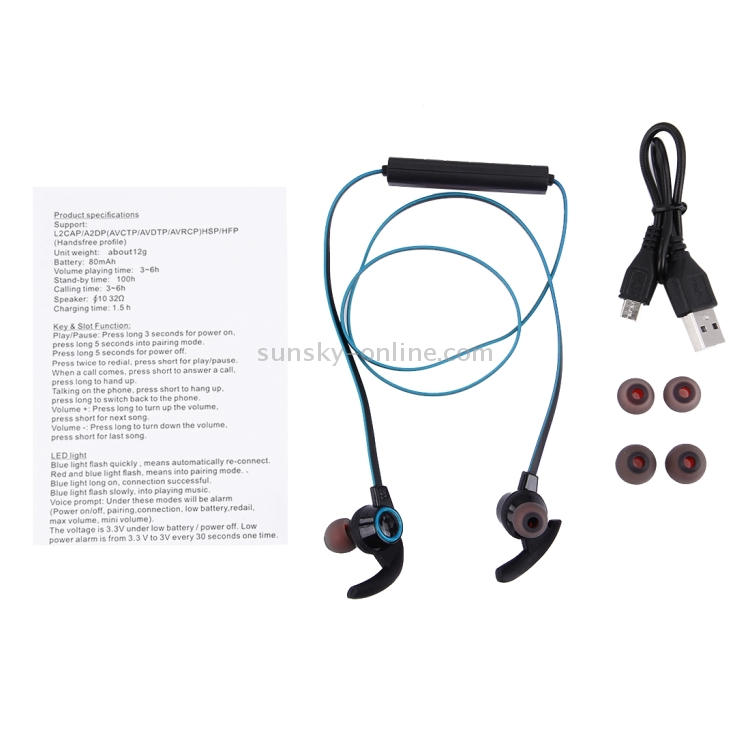 SUNSKY AMW 810 Bluetooth 4 1 Stereo Wireless In ear Sports