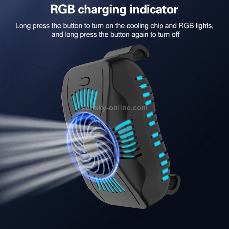 Sunsky 手机散热器冷夹制冷器散热吃鸡神器 颜色 黑色