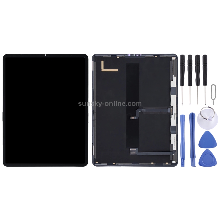 LCD Screen and Digitizer Full Assembly for iPad Pro 12.9 inch (2021) A2378 A2461 A2379 (Black)