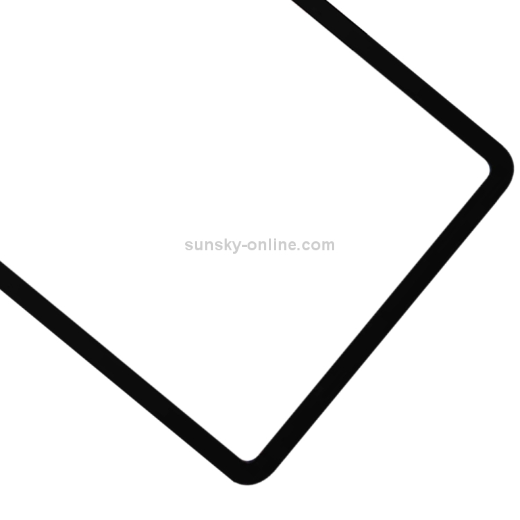 Front Screen Outer Glass Lens for iPad Pro 12.9 inch (2021) A2378 A2461 A2379 (Black)