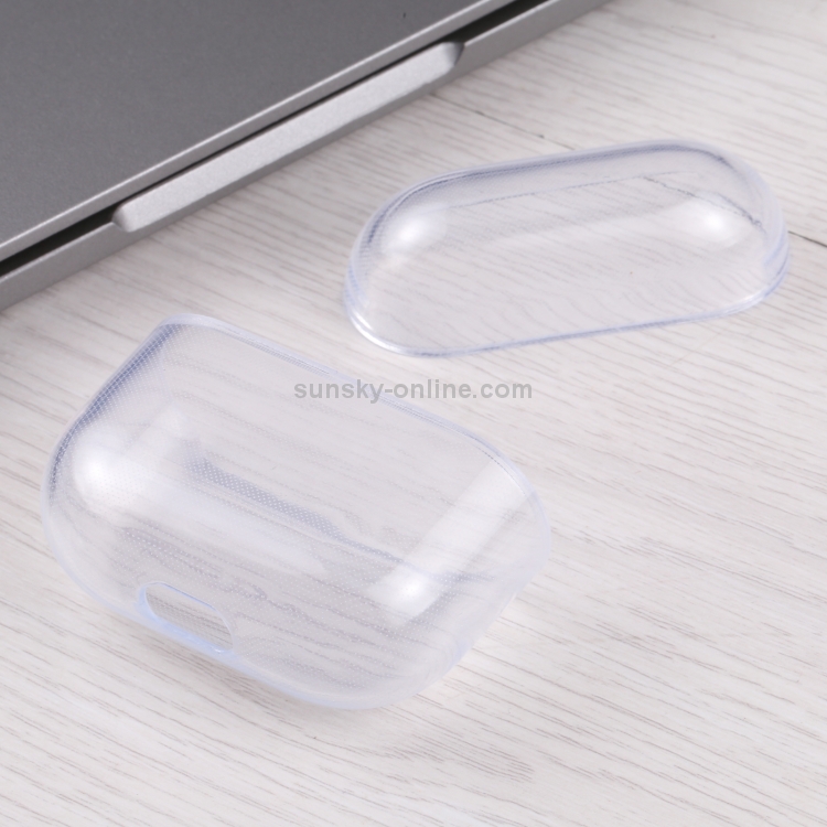 Split Transparent TPU Earphone Protective Case for AirPods 3 - 6