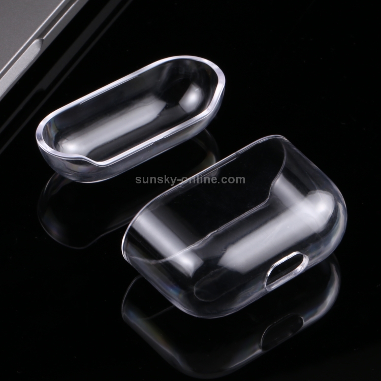 Split Transparent PC Earphone Protective Case for AirPods 3 - 4