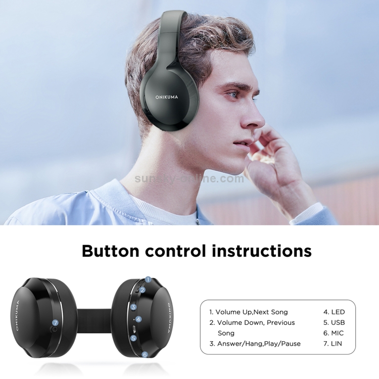 onikuma b2 wireless headset