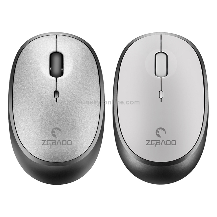 ZGB 007 2.4G Computer Laptop Wireless Mini Mouse (Grey) - B1