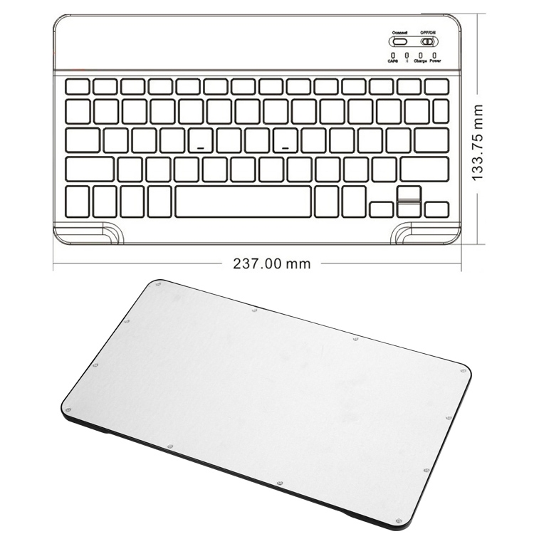 Teclast Portable Bluetooth Wireless Tablet Keyboard(White) - B2