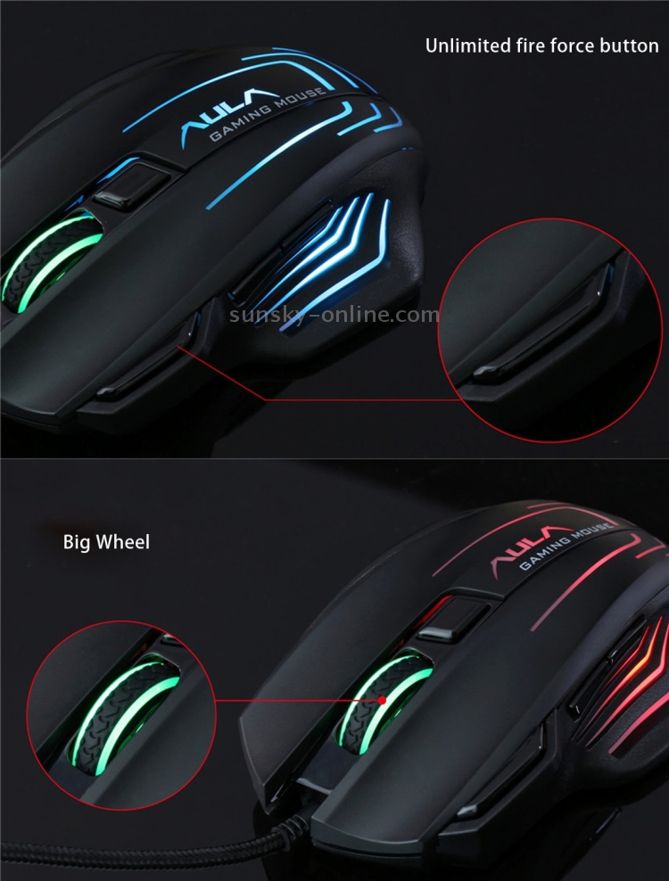 aula ghost shark gaming mouse driver download