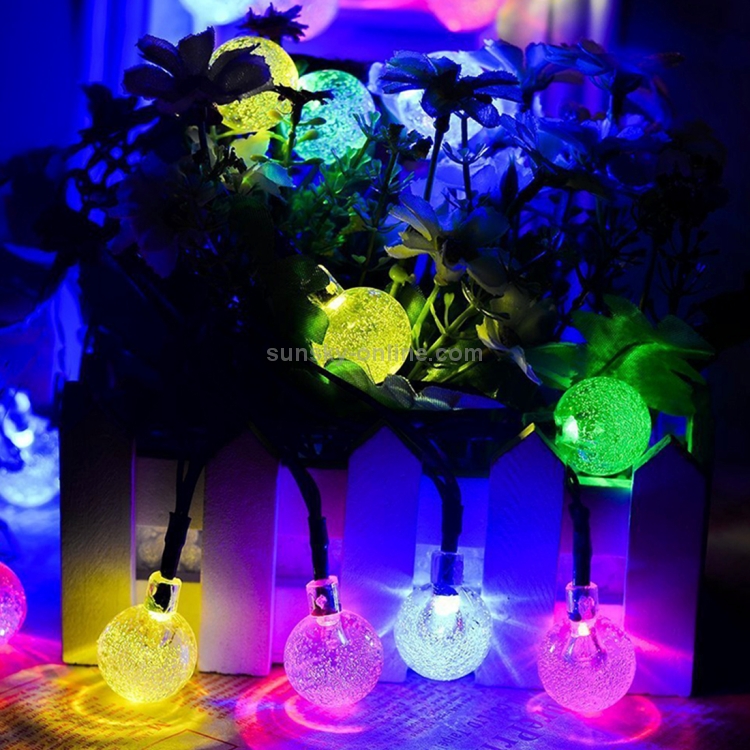 SUNSKY 5m 240360LM Bubble Ball String Lights