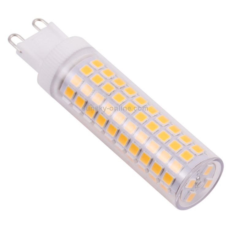 G9 124 LEDs SMD 2835 2800-3200K LED Corn Light, No Flicker, AC 85-265V (Warm White) - 1
