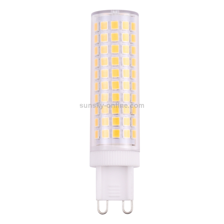 G9 124 LEDs SMD 2835 2800-3200K LED Corn Light, No Flicker, AC 85-265V (Warm White) - 3
