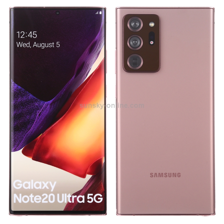 Sunsky Original Color Screen Non Working Fake Dummy Display Model For Samsung Galaxy Note20 Ultra 5g Gold