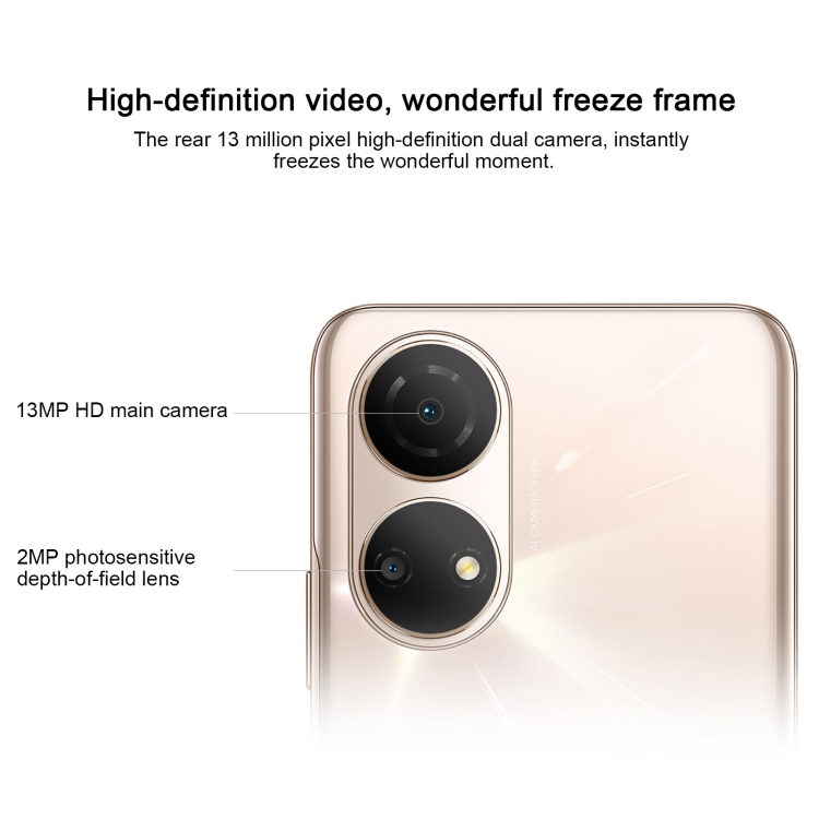 Honor Play 30 Plus CMA-AN00 5G, 4GB+128GB, China Version, Dual Back Cameras, Face ID & Side Fingerprint Identification, 6.74 inch Magic UI 5.0 Dimensity 700 Octa Core up to 2.2GHz, Network: 5G, OTG, Not Support Google Play (Black) - B3