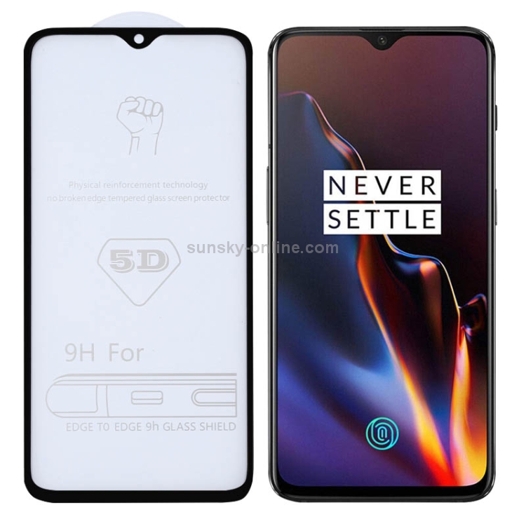 25PCS 9H Full Screen Curved Edge Tempered Glass Film for OnePlus 7 Pro Durable