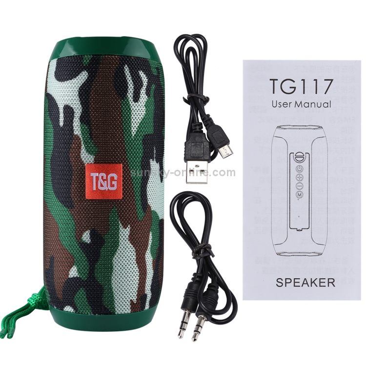 t&g bluetooth speaker charging time