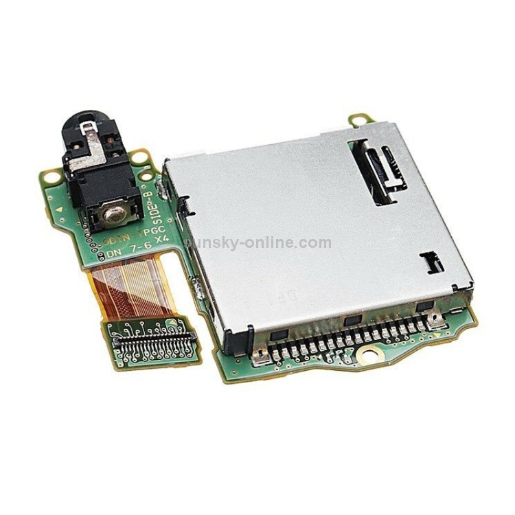 Sunsky Game Card Socket Part Pcb With Headphone Jack For Nintendo Switch