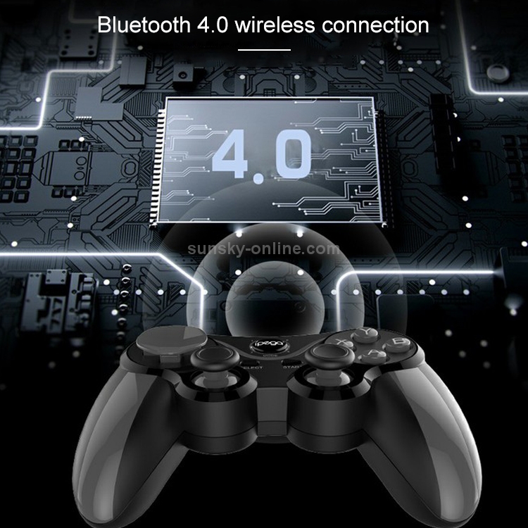 Sunsky Ipega Pg 9128 Black Kingkong Bluetooth 4 0 Bluetooth Gamepad With Stretchable Mobile Phone Holder Compatible With Ios And Android Systems Black