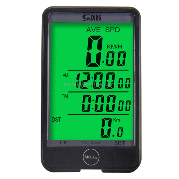 sunding wireless speedometer