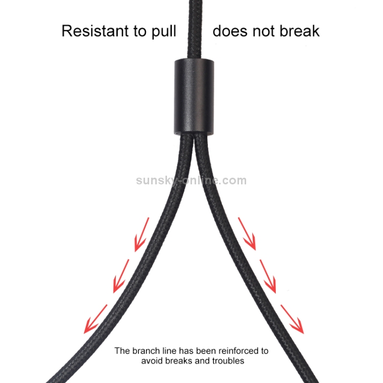 Length 3.5mm Male to Dual RCA Gold-Plated Plug Black Cotton Braided Audio Cable for RCA Input Interface Active Speaker 3m