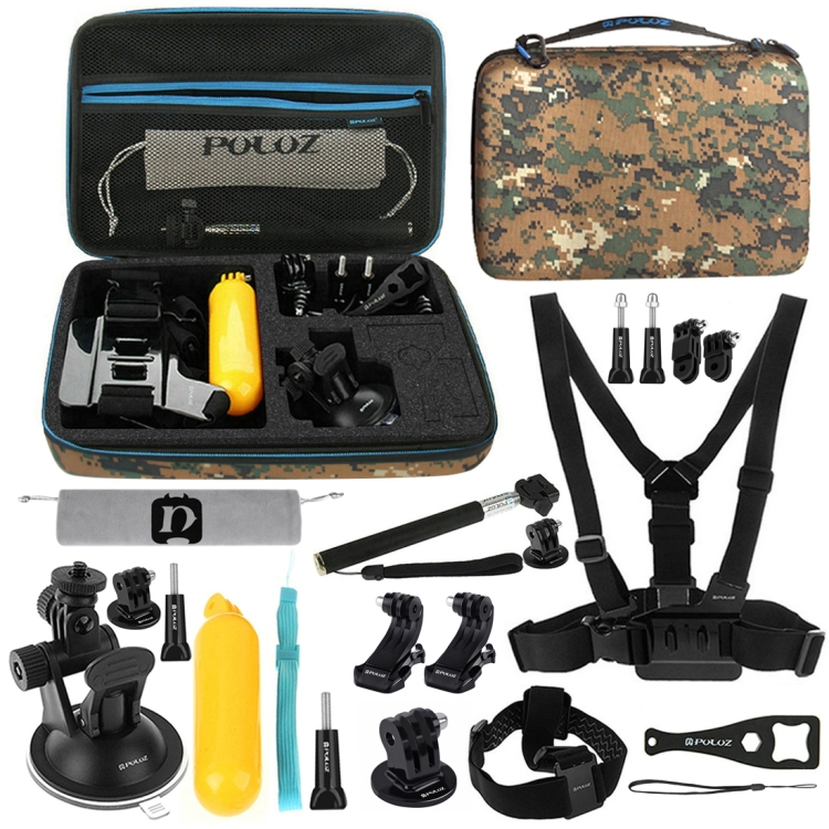 Floating Bobber Monopod 9 in 1 Chest Belt Handheld Selfie Monopod Suction Cup Mount Head Strap Xiaoyi an Carry Bag Set for GoPro New Hero // HERO7 //6//5 //5 Session //4 Session //4//3+ //3//2 //1