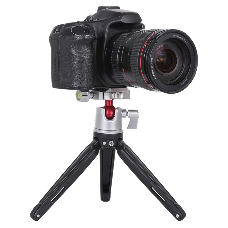 Durable Color : Black Black CAOMING Mini 360 Degree Rotation Panoramic Metal Ball Head for DSLR /& Digital Cameras